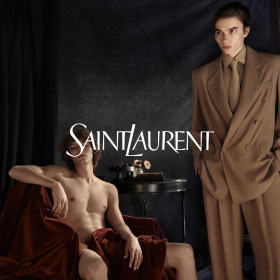 Saint Laurent 2024秋冬男装广告大片